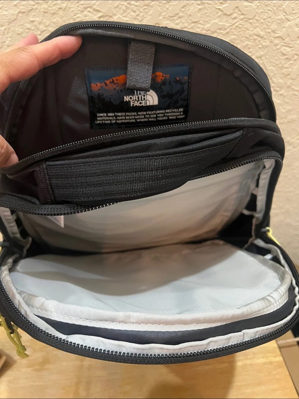 The North Face Boreals Backpack with Lime Accents - Borealis Style
